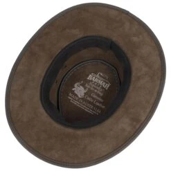 Squashy Bronco Lederhut By BARMAH -Hut Discounter Squashy Bronco Lederhut by BARMAH braun.34415 2rf11