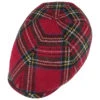Stewart Wool Check Flatcap By Lierys