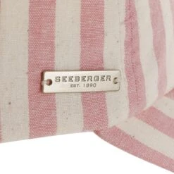 Stripe Baumwollcap By Seeberger 19 Stripe Baumwollcap By Seeberger -Hut Discounter Stripe Baumwollcap by Seeberger rosa.64887 4rf25