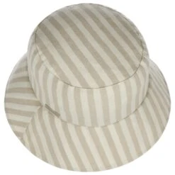 Stripe Bucket Baumwollhut By Seeberger