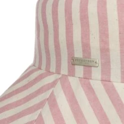 Stripe Bucket Baumwollhut By Seeberger 14 Stripe Bucket Baumwollhut By Seeberger -Hut Discounter Stripe Bucket Baumwollhut by Seeberger rosa.64888 4rf25