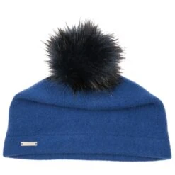 Tamisa Pompon Walkmütze By Seeberger 8 Tamisa Pompon Walkmütze By Seeberger -Hut Discounter Tamisa Pompon Walkmuetze by Seeberger blau.48204 1rf2