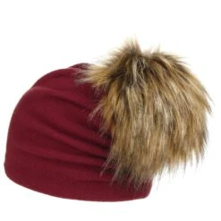 Tasona Wool Bommelmütze By Lierys -Hut Discounter Tasona Wool Bommelmuetze by Lierys dunkelrot.65185 3rf171