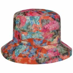 Tivena Flower Stoffhut By Seeberger -Hut Discounter Tivena Flower Stoffhut by Seeberger rot.64893 6rf3