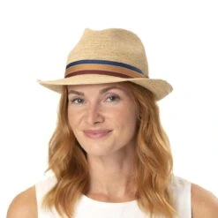 Tricolour Band Crochet Trilby By Lierys 10 Tricolour Band Crochet Trilby By Lierys -Hut Discounter Tricolour Band Crochet Trilby by Lierys.53413 7