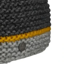 Tricolour Strickmütze Mit Bommel By Lierys -Hut Discounter Tricolour Strickmuetze mit Bommel by Lierys gelb.57656 4rf45