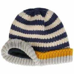 Twotone Cuff Kids Strickmütze