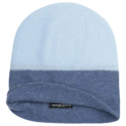 Twotone Kaschmirmütze By Seeberger -Hut Discounter Twotone Kaschmirmuetze by Seeberger blau.59906 1rf2