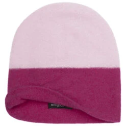 Twotone Kaschmirmütze By Seeberger -Hut Discounter Twotone Kaschmirmuetze by Seeberger fuchsia.59906 1rf84