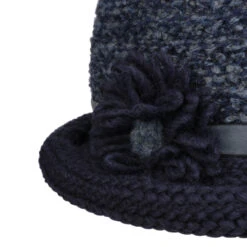 Twotone Strickhut By Lierys -Hut Discounter Twotone Strickhut by Lierys blau.63853 4rf2