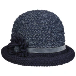 Twotone Strickhut By Lierys -Hut Discounter Twotone Strickhut by Lierys blau.63853 rf2