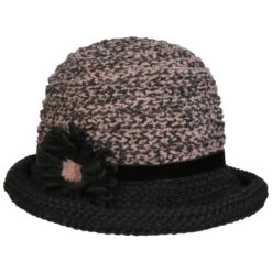 Twotone Strickhut By Lierys -Hut Discounter Twotone Strickhut by Lierys rot.63853 rf3