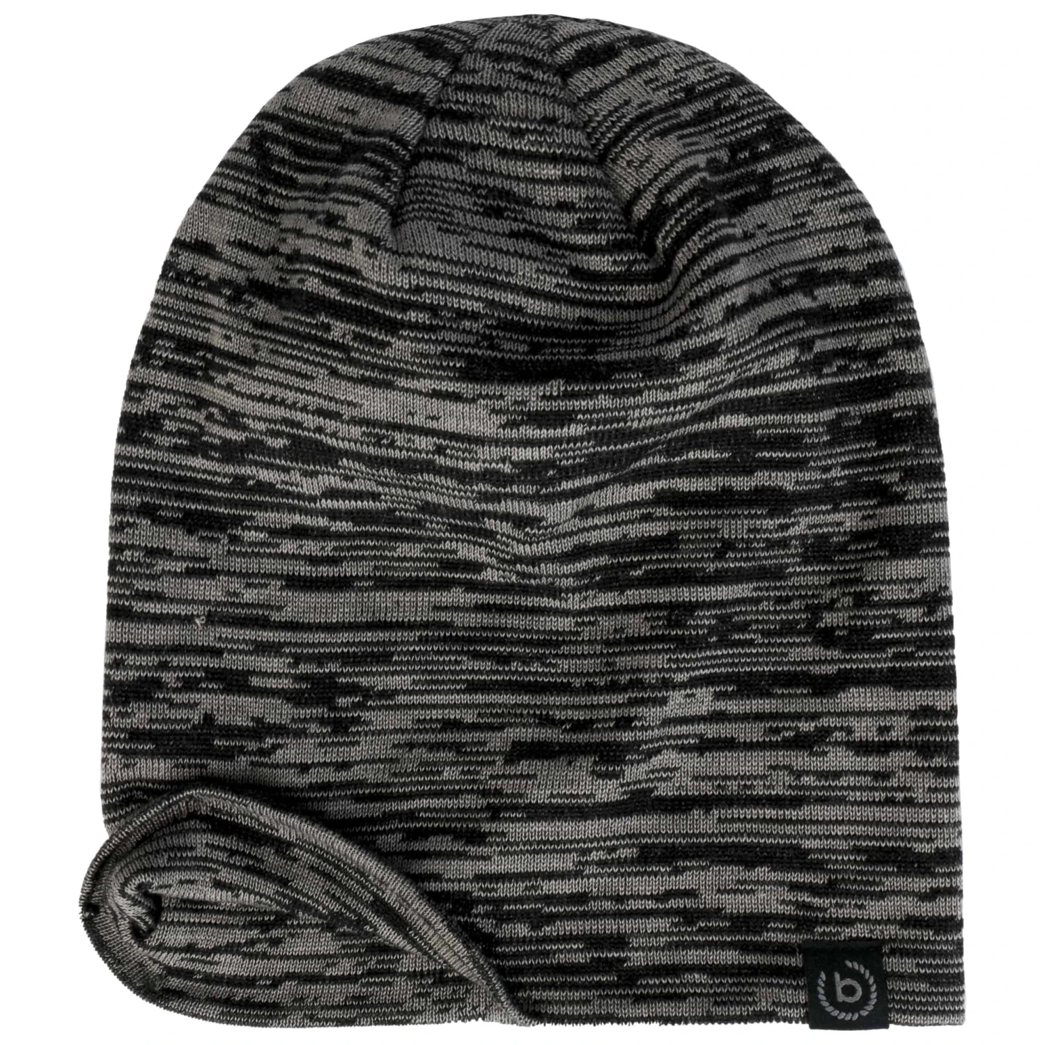 Twotone Stripes Oversize Beanie By Bugatti 1 Twotone Stripes Oversize Beanie By Bugatti