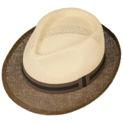 Twotone Trilby Strohhut By Lipodo -Hut Discounter Twotone Trilby Strohhut by Lipodo natur braun.49223 1rf195