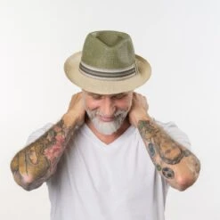 Twotone Trilby Strohhut By Lipodo