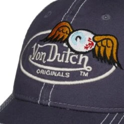 Unstructered Houston Cap By Von Dutch -Hut Discounter Unstructered Houston Cap by Von Dutch blau.66288 4f2