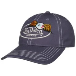 Unstructered Houston Cap By Von Dutch -Hut Discounter Unstructered Houston Cap by Von Dutch blau.66288 rf2