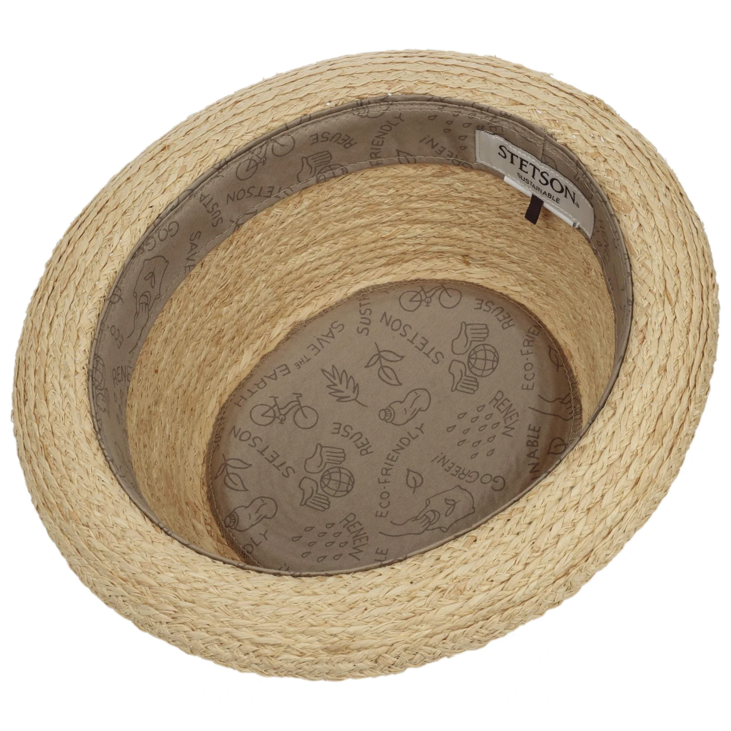 Vilco Sustainable Pork Pie Strohhut By Stetson 2 Vilco Sustainable Pork Pie Strohhut By Stetson – Bild 2