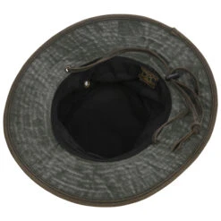 Washed Cotton Stoffhut Mit Kinnband -Hut Discounter Washed Cotton Stoffhut mit Kinnband oliv.61344 2rf14