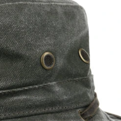 Washed Cotton Stoffhut Mit Kinnband -Hut Discounter Washed Cotton Stoffhut mit Kinnband oliv.61344 4rf14