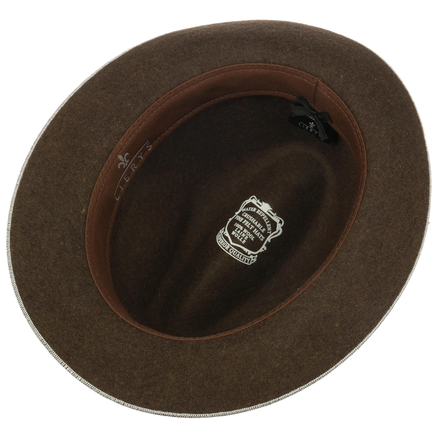 White Edge Traveller Wollfilzhut By Lierys 2 White Edge Traveller Wollfilzhut By Lierys – Bild 2