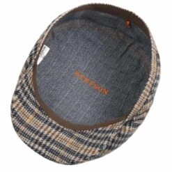 Wool Check Flatcap By Stetson 7 Wool Check Flatcap By Stetson -Hut Discounter Wool Check Flatcap by Stetson blau beige.53279 2rf222