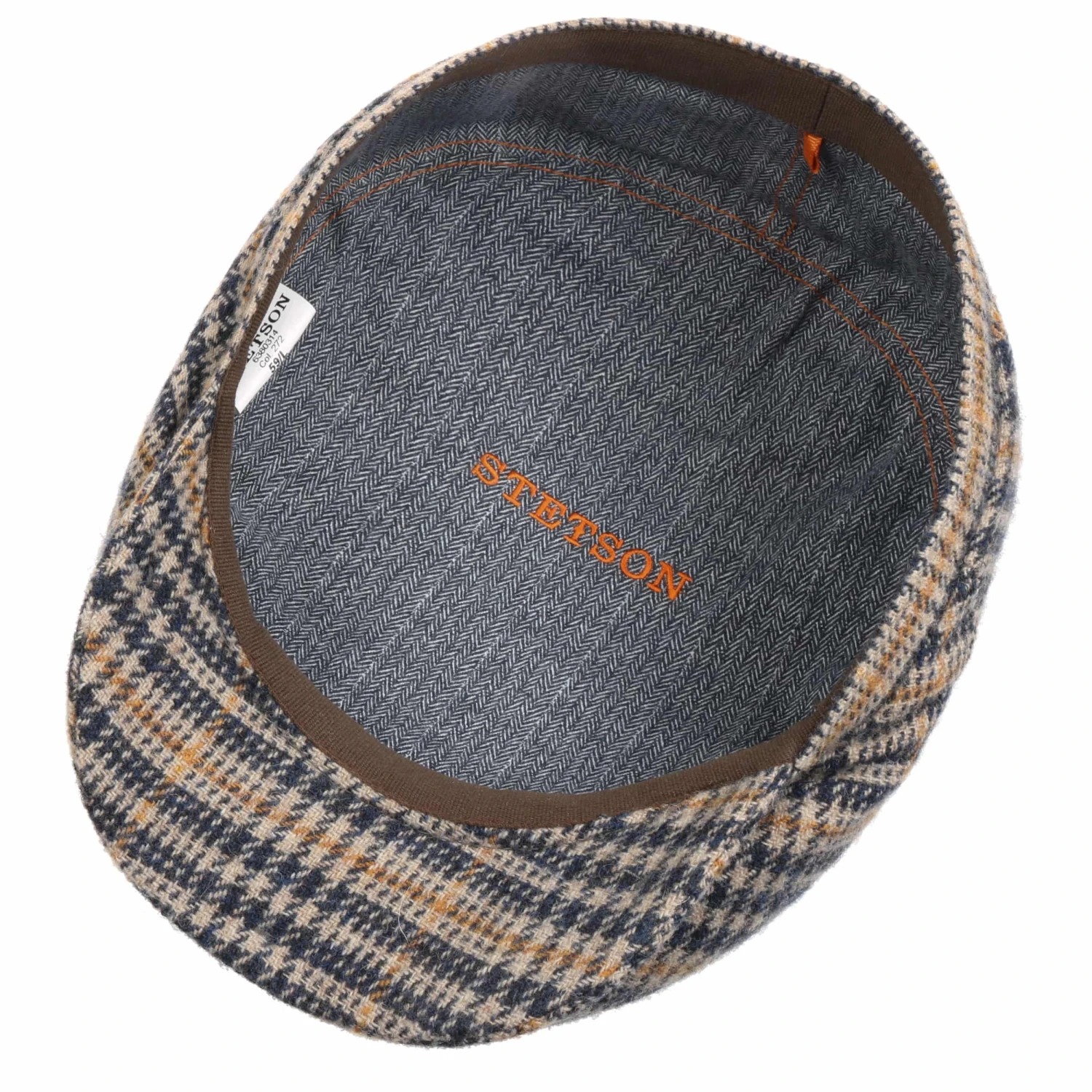 Wool Check Flatcap By Stetson 3 Wool Check Flatcap By Stetson – Bild 3