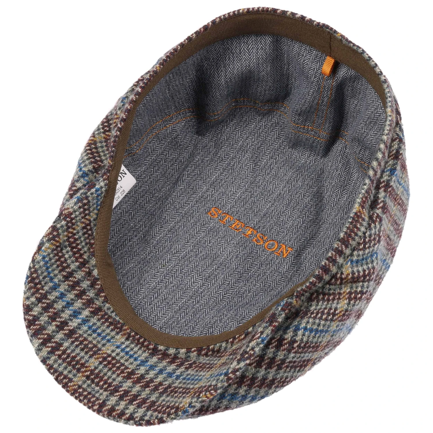 Wool Check Flatcap By Stetson 4 Wool Check Flatcap By Stetson – Bild 4