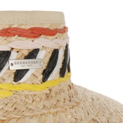 Yalvea Ethno Visor By Seeberger -Hut Discounter Yalvea Ethno Visor by Seeberger natur.61489 4rf40