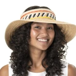 Yalvea Ethno Visor By Seeberger -Hut Discounter Yalvea Ethno Visor by Seeberger.61489 7